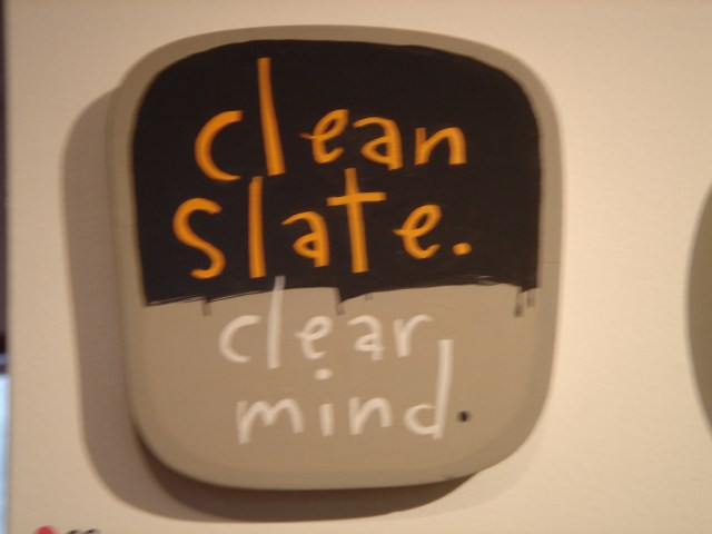 clean-slate-clear-mind
